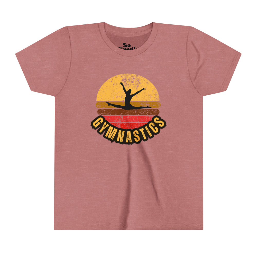 Gymnastics Retro Youth T-Shirt