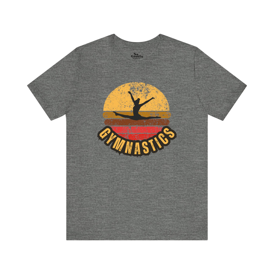 Gymnastics Retro Adult T-Shirt