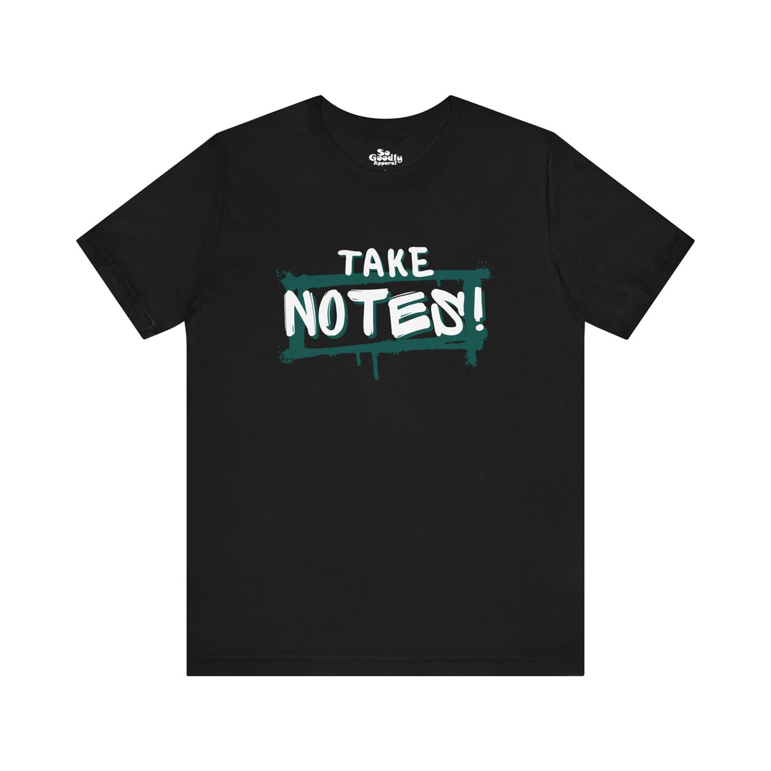 Take Notes Adult T-Shirt