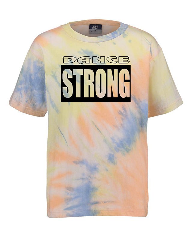 Dance Strong Youth Tie Dye T-Shirt Sunrise
