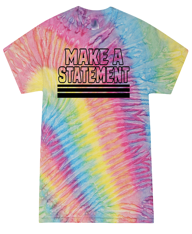 Make A Statement Youth Tie Dye T-Shirt Meadow