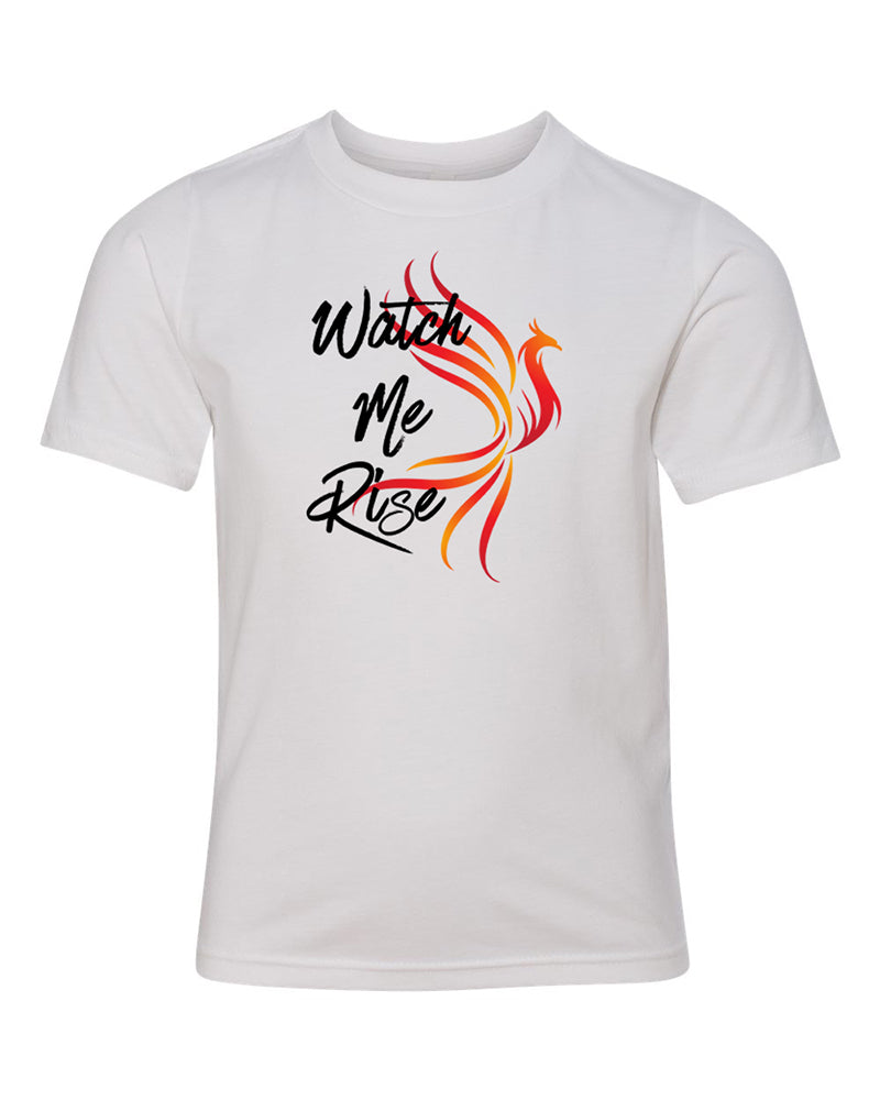 Watch Me Rise Youth T-Shirt White