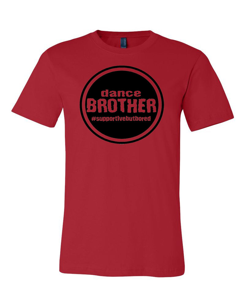 Dance Brother Adult T-Shirt Red
