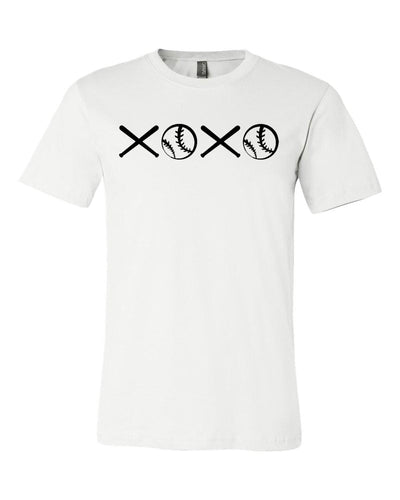 Softball XOXO Adult T-Shirt
