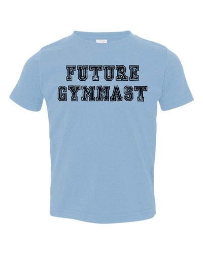 Light Blue Future Gymnast Toddler Gymnastics T-Shirt