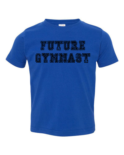 Royal Blue Future Gymnast Toddler Gymnastics T-Shirt
