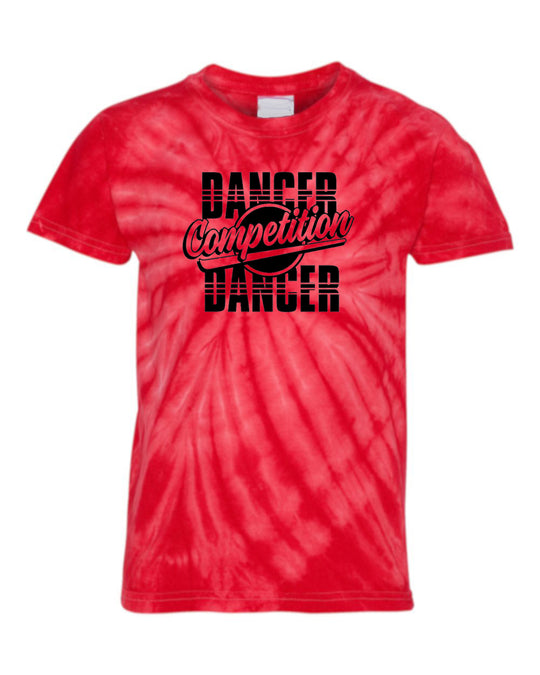Competition Dancer Youth Tie Dye T-Shirt