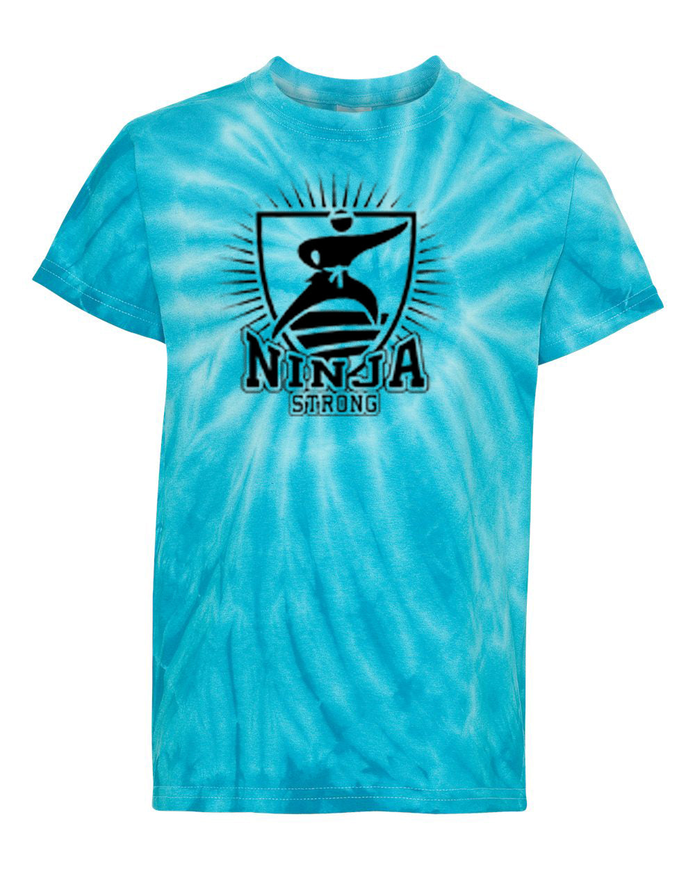 Ninja Strong Youth Tie Dye T-Shirt