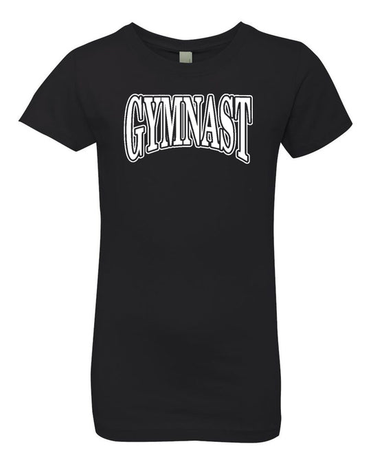 Gymnast Girls T-Shirt Black