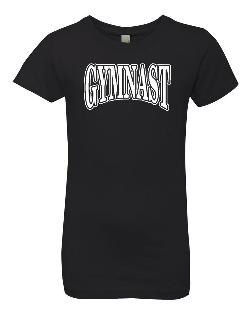 Gymnast Girls T-Shirt Black