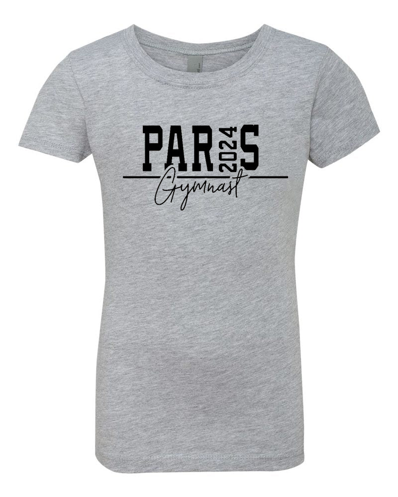 Paris 2024 Gymnast Girls T-Shirt