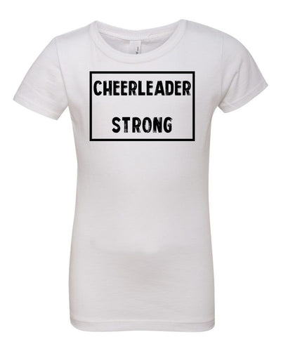 Cheerleader Strong Girls T-Shirt White