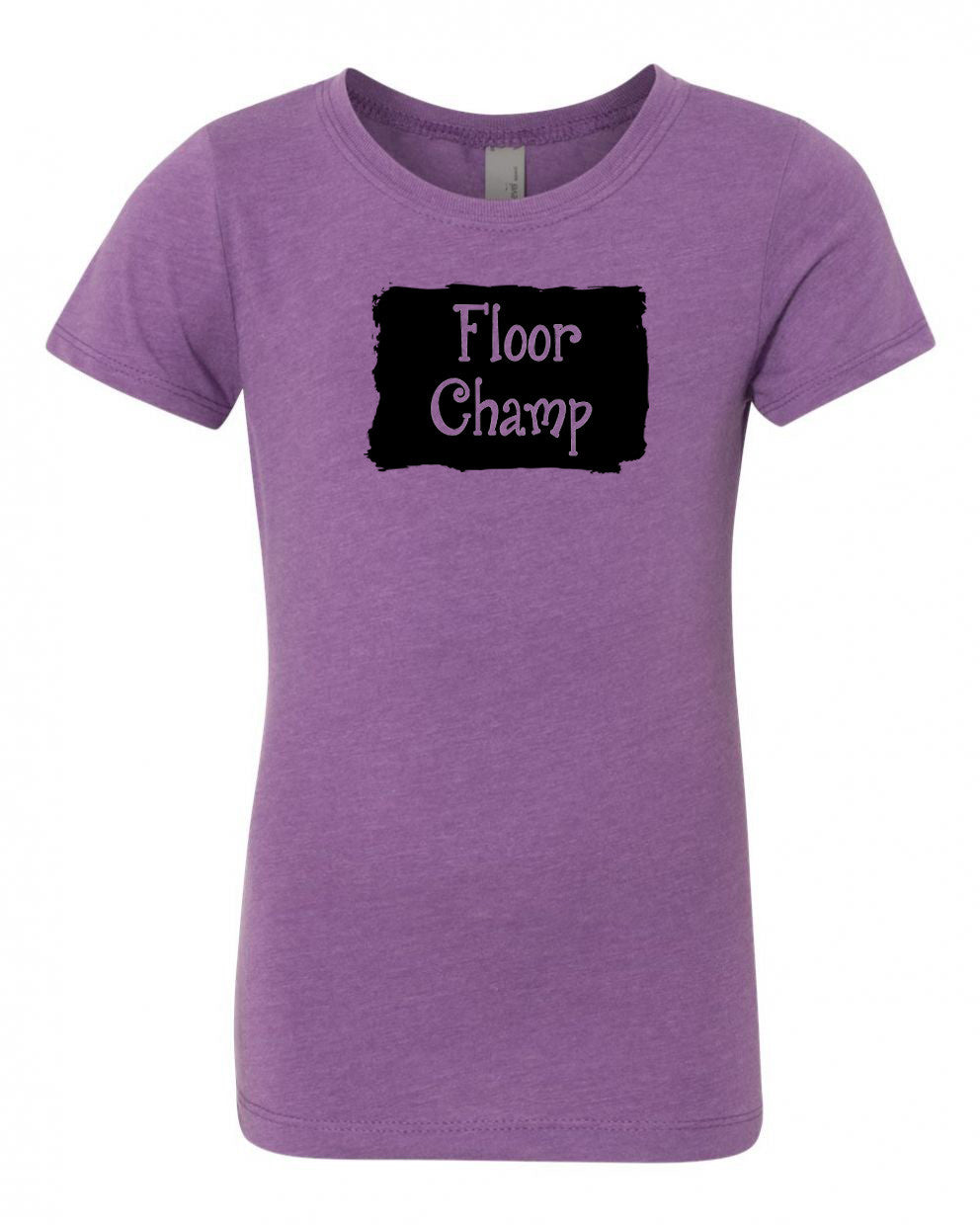 Floor Champ Girls T-Shirt Purple Berry