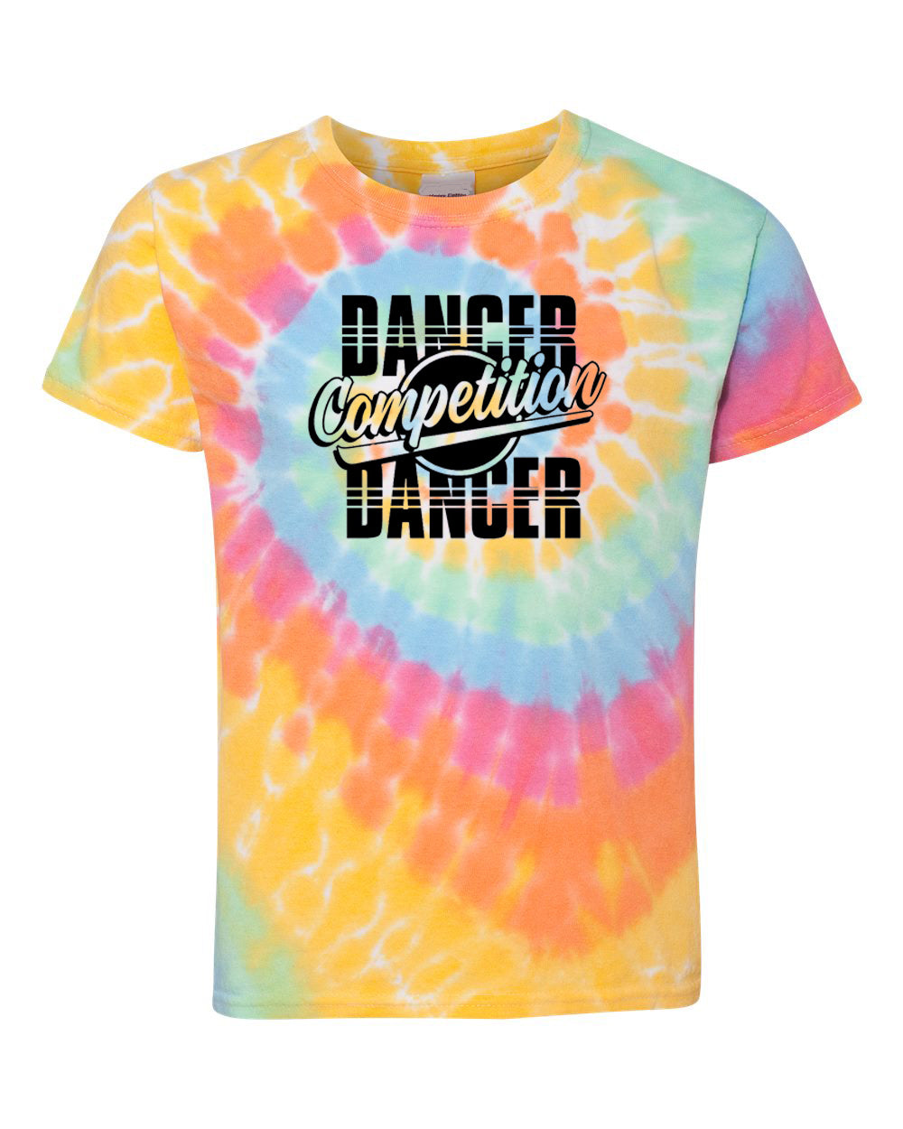 Competition Dancer Adult Tie Dye T-Shirt