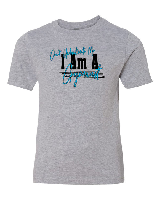 Don't Underestimate Me I Am A Gymnast Youth T-Shirt