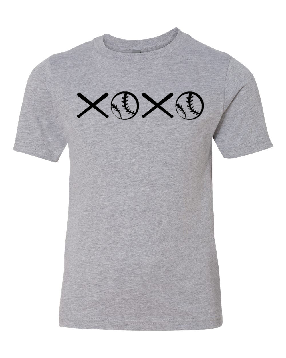 Baseball XOXO Youth T-Shirt