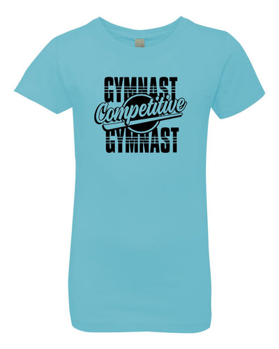 Competitive Gymnast Girls T-Shirt Cancun