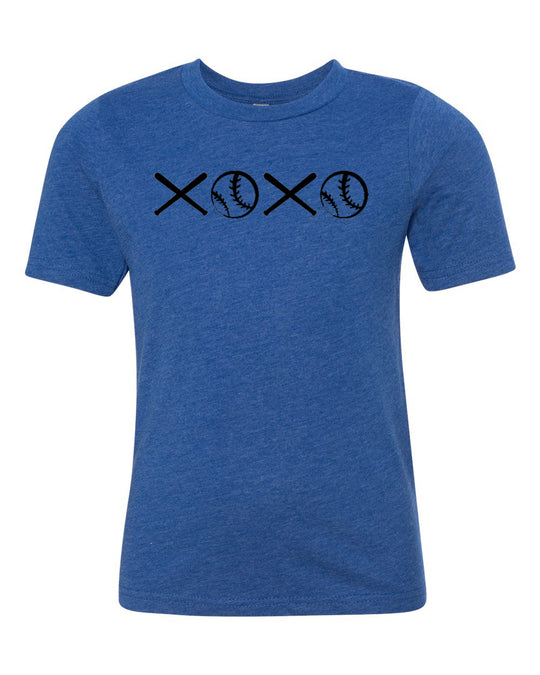 Baseball XOXO Youth T-Shirt