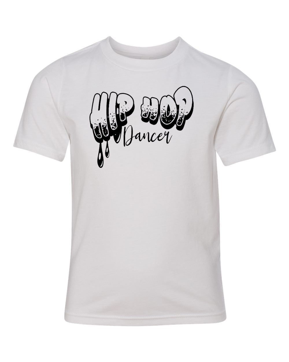 Hip Hop Dancer Youth T-Shirt White