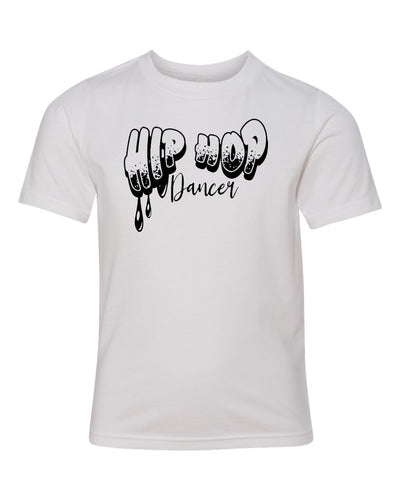 Hip Hop Dancer Youth T-Shirt White