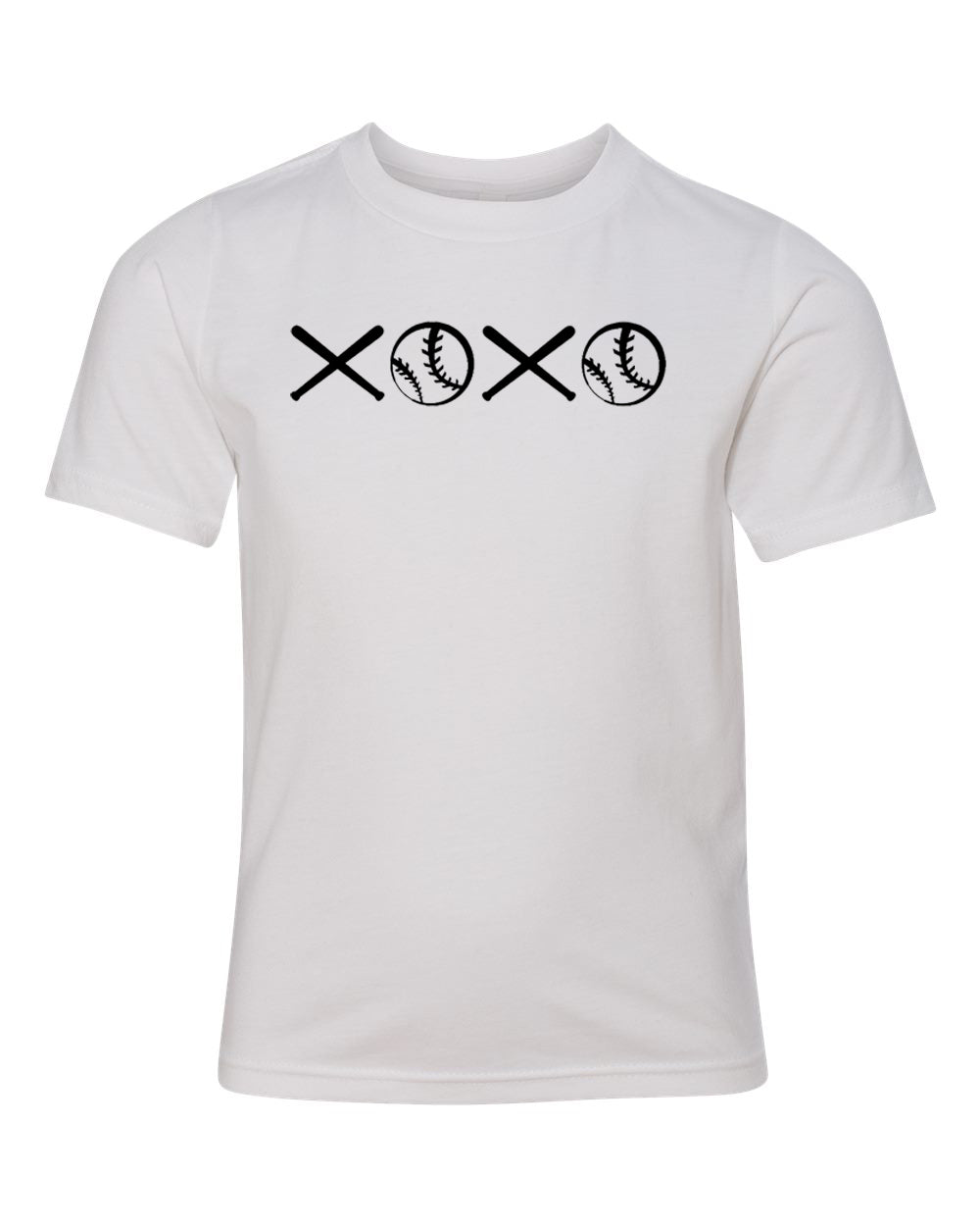 Baseball XOXO Youth T-Shirt