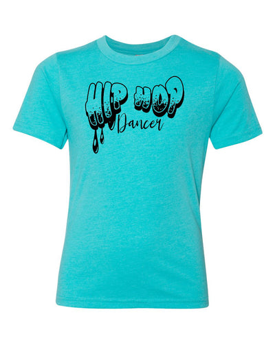 Hip Hop Dancer Youth T-Shirt Island Blue