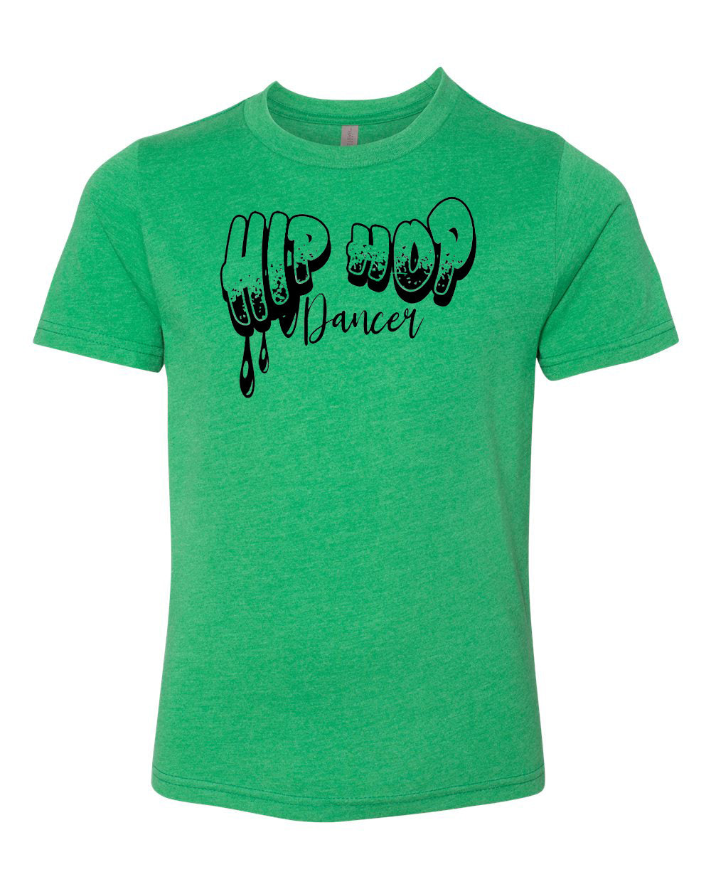 Hip Hop Dancer Youth T-Shirt Kelly Green