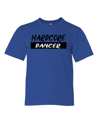 Hardcore Dancer Youth T-Shirt Royal Blue
