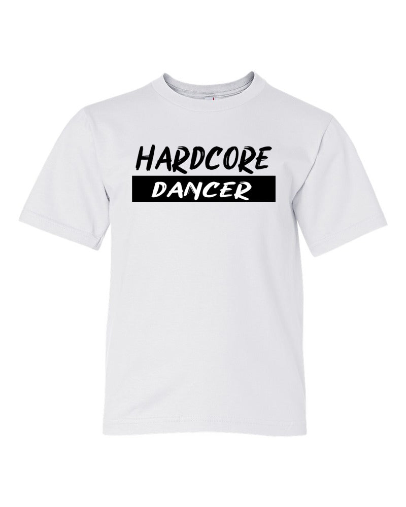 Hardcore Dancer Youth T-Shirt White