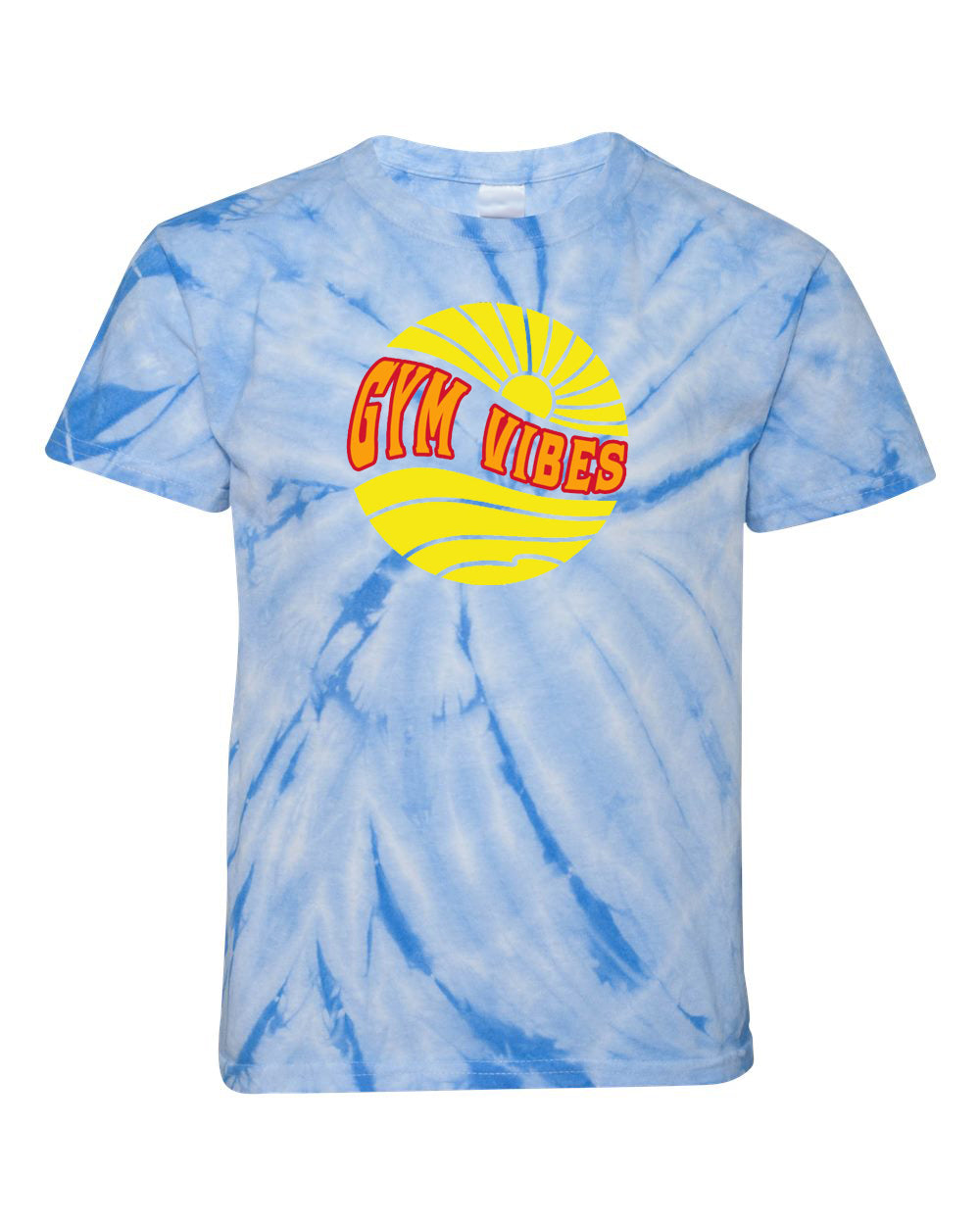 Gym Vibes Youth Tie Dye T-Shirt