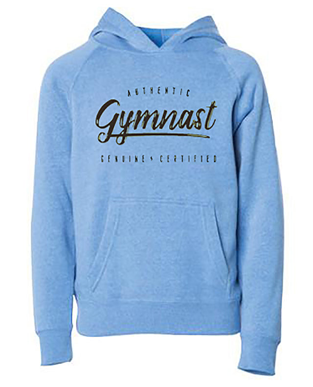 Authentic Gymnast Youth Hoodie Pacific