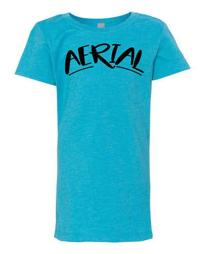 Aerial Girls T-Shirt Ocean Blue