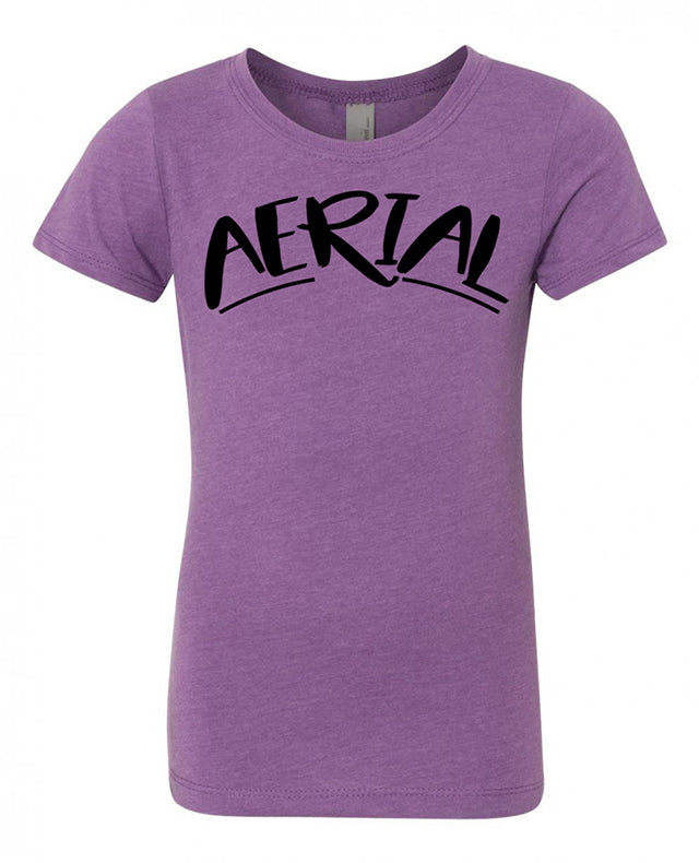 Aerial Girls T-Shirt Purple Berry