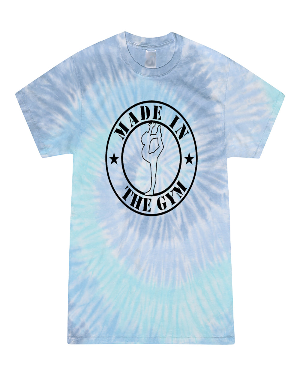 Made In The Gym Adult Tie Dye T-Shirt