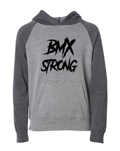 BMX Strong Youth Hoodie Nickel Carbon
