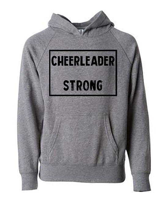 Cheerleader Strong Youth Hoodie Nickel