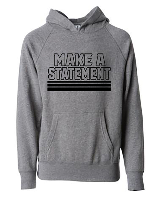 Make A Statement Youth Hoodie Nickel