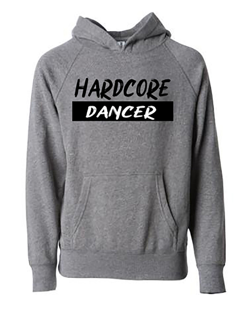 Hardcore Dancer Youth Hoodie Nickel