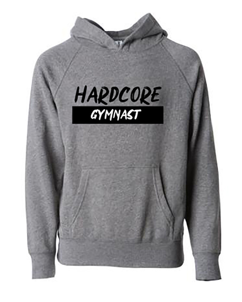 Hardcore Gymnast Adult Hoodie