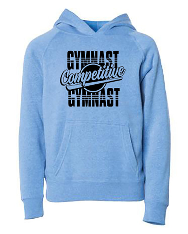 Competitive Gymnast Adult Hoodie Pacific