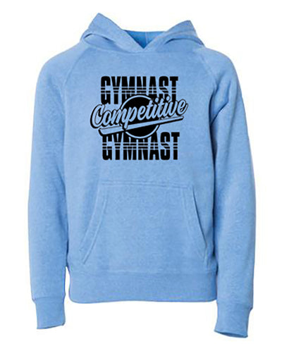 Competitive Gymnast Youth Hoodie Pacific
