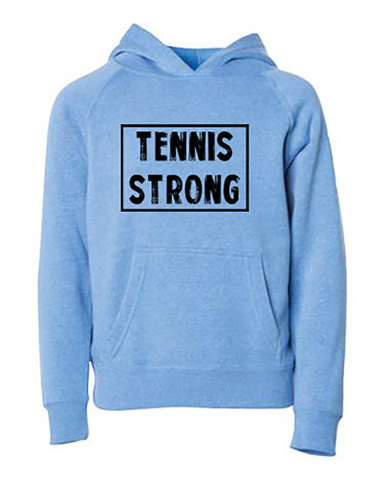 Tennis Strong Adult Hoodie