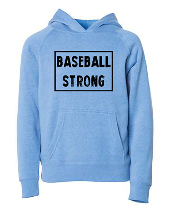 Baseball Strong Youth Hoodie Pacific