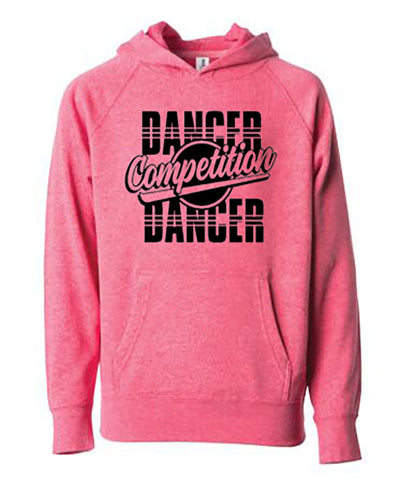 Competition Dancer Youth Hoodie Pomegranate
